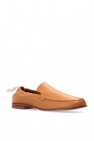 Loewe BROWN Leather moccasins