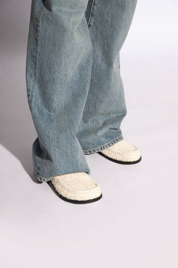 Loewe Zamszowe buty ‘Campo’ typu ‘loafers’