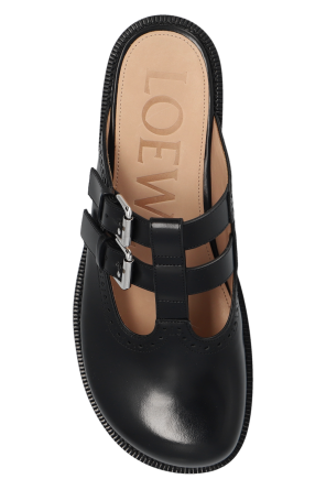 Loewe ‘Campo Mary Jane’ leather mules
