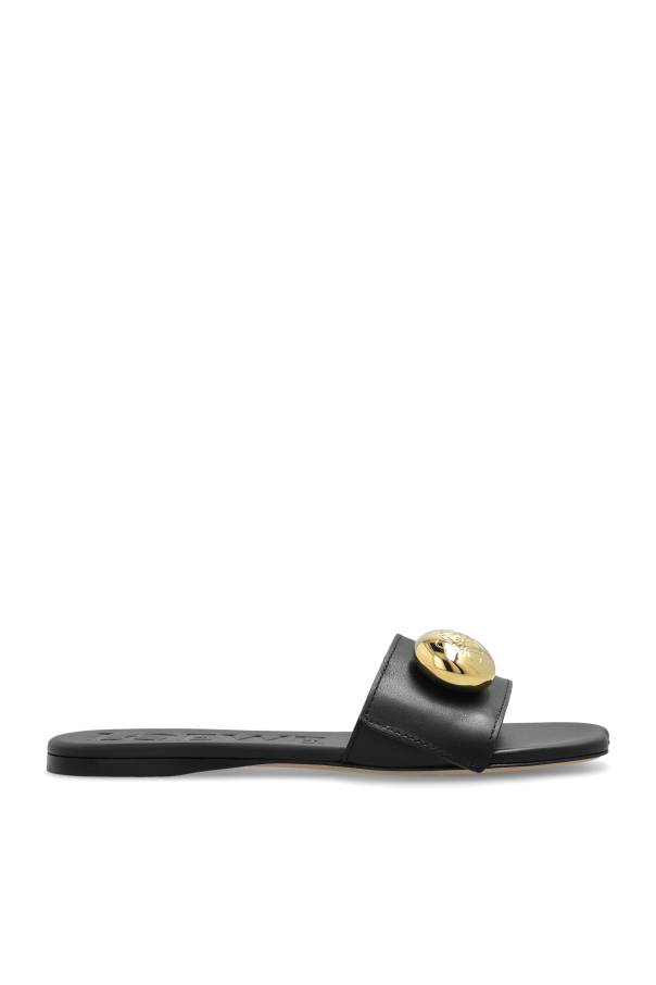 Leather slides od Loewe