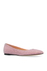 Loewe PINK ‘Toy’ suede ballet flats