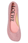 Loewe PINK ‘Toy’ suede ballet flats