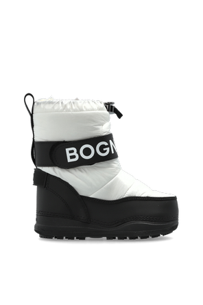 Детски бяло-черни снегоходки ‘La Plagne Jr
6’ от колекцията BOGNER X MICHELIN