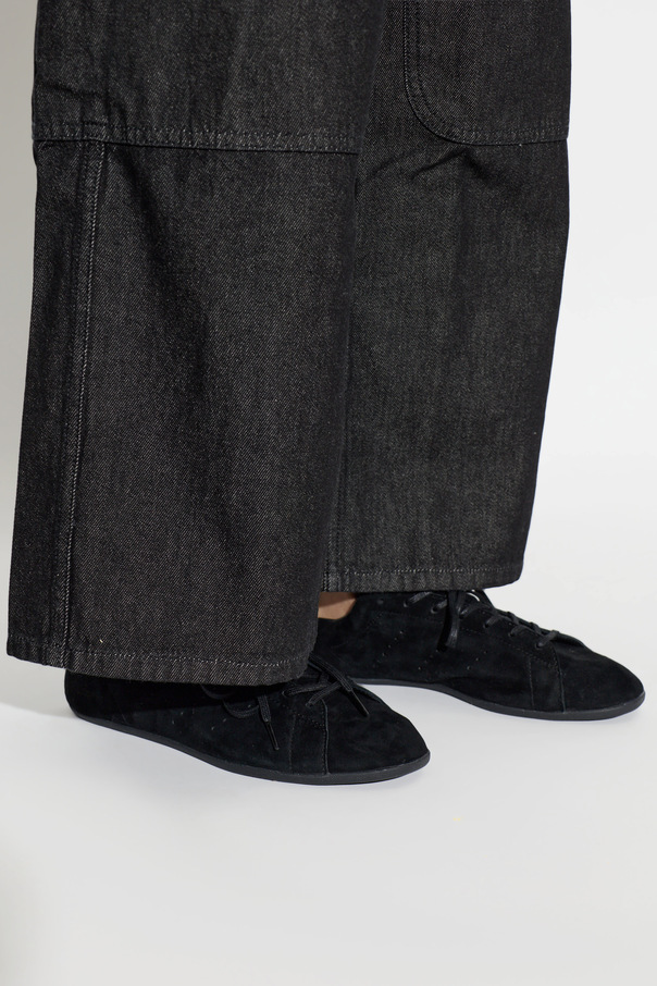 Y-3 Zapatillas deportivas de ante "Stan Smith Lo Pro"