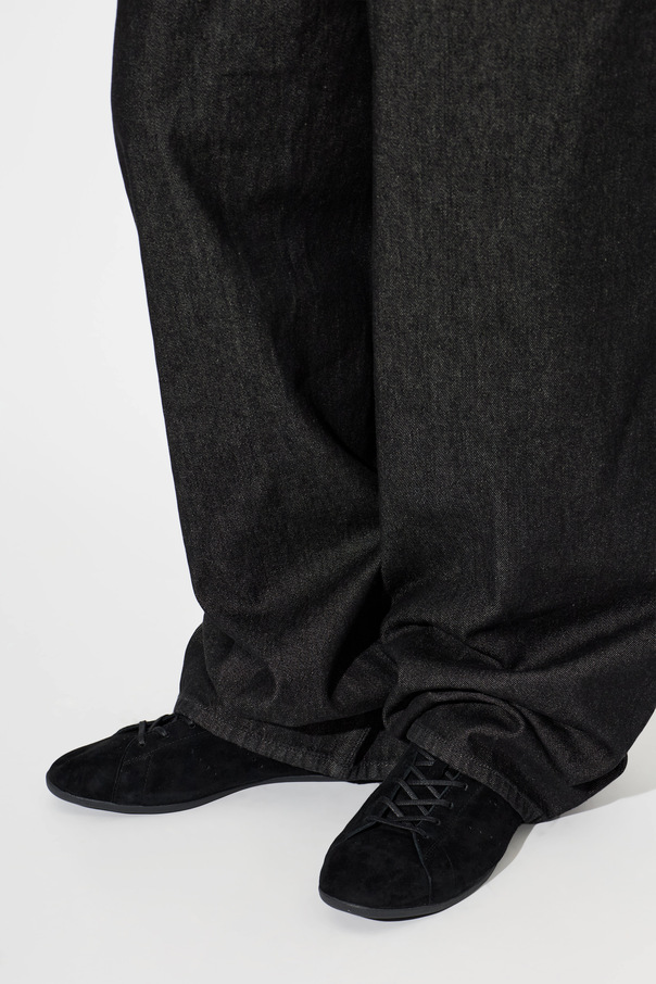 Y-3 Zapatillas deportivas de ante "Stan Smith Lo Pro"