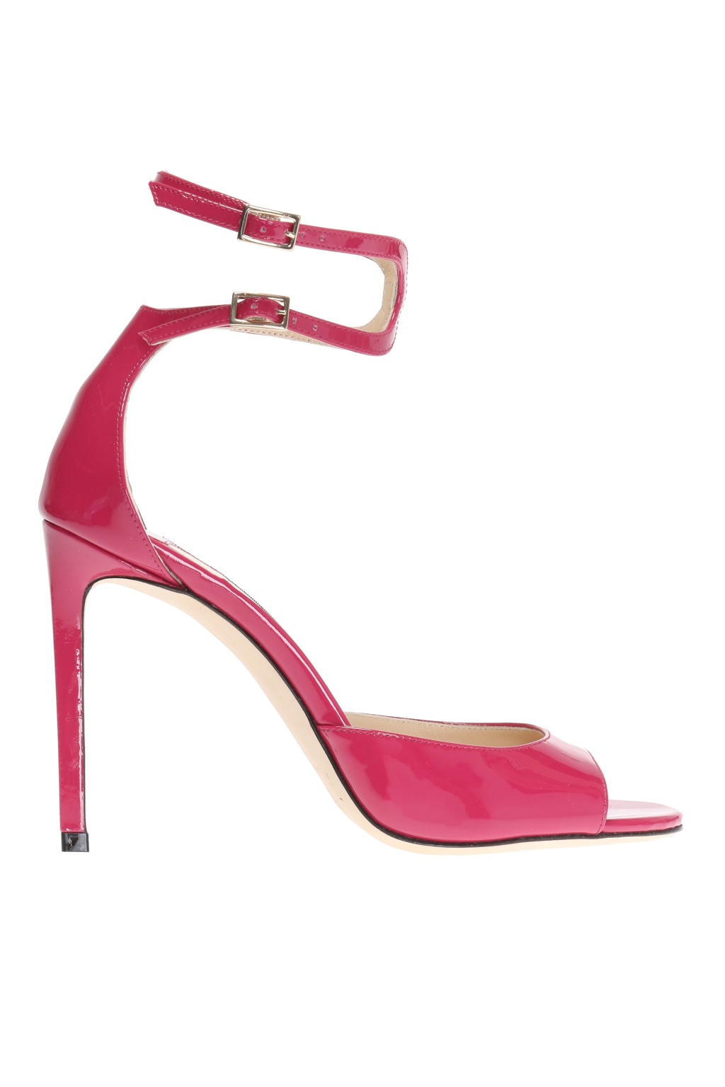 cerise pink slingback shoes