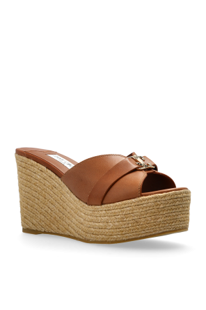 Jimmy Choo Klapki na koturnie `Leda`