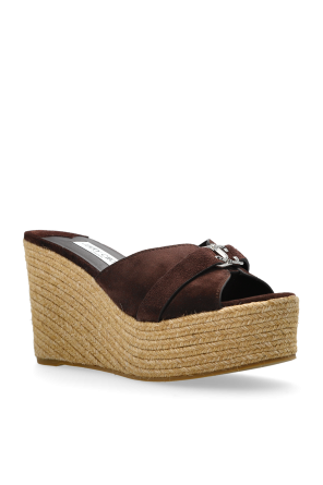 Jimmy Choo Klapki na koturnie `Leda`