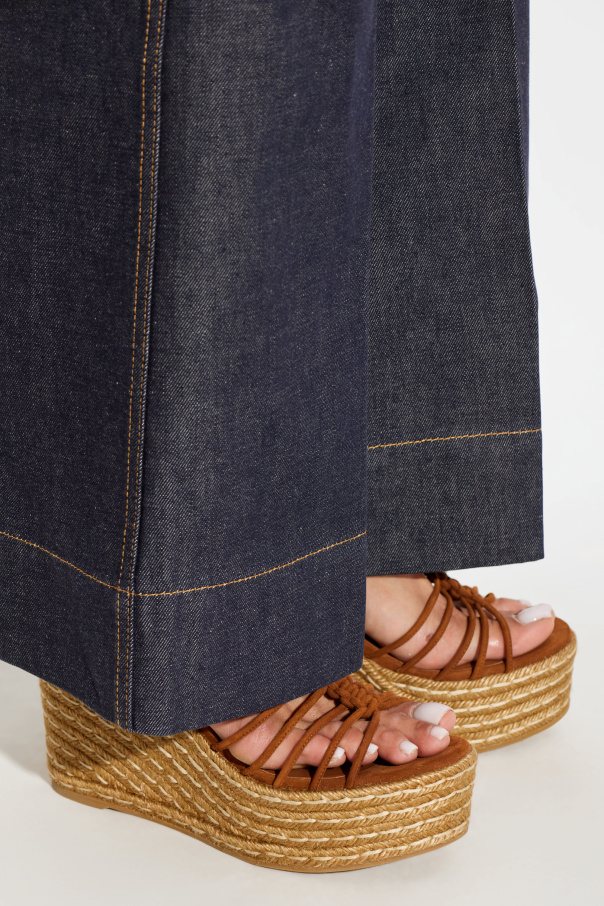 Jimmy Choo ‘Lemi Wedge 100’ wedge sandals