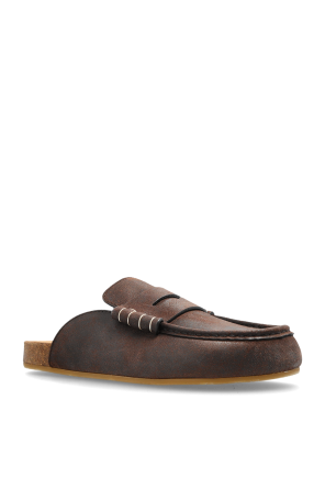 JW Anderson Lederpantoletten