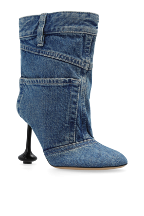 Loewe Denim heeled boots 'Toy'