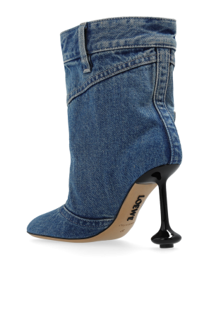Loewe Denim heeled boots 'Toy'