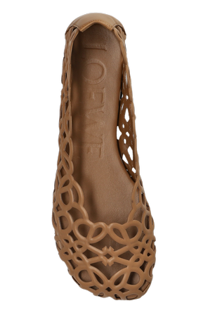 Loewe Leather ballet flats "Petal"