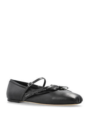 Jimmy Choo Leder-Ballerinas „Loli“