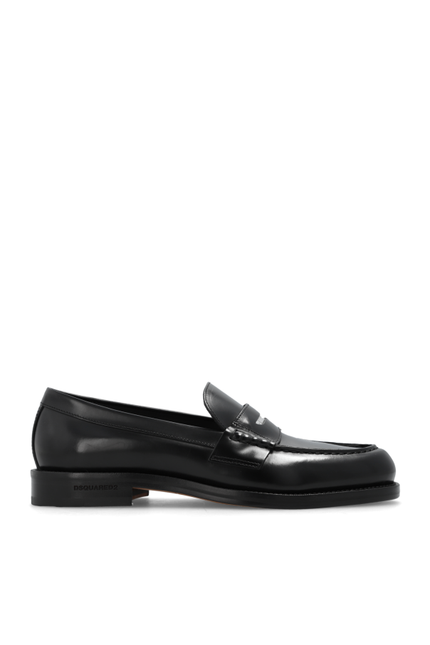 Leather loafers od Dsquared2