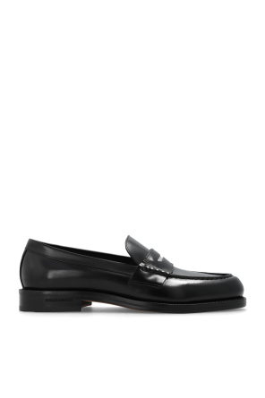 Leather loafers