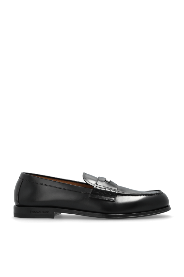 Leather loafers od Dsquared2