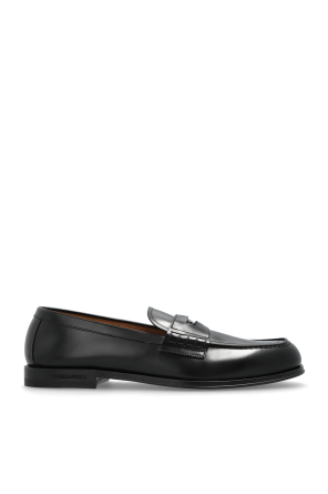 Leather loafers