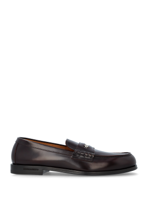 Leather loafers