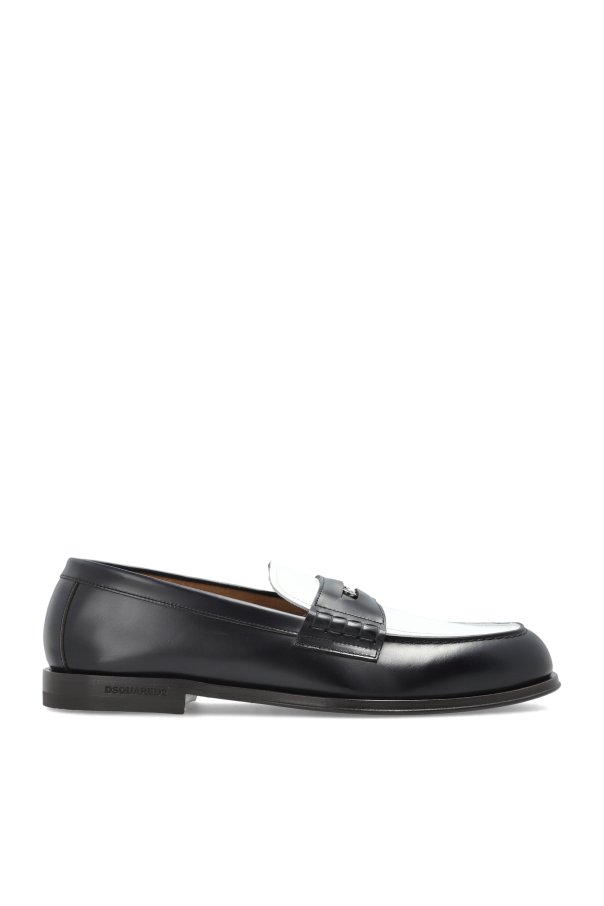 Leather loafers od Dsquared2