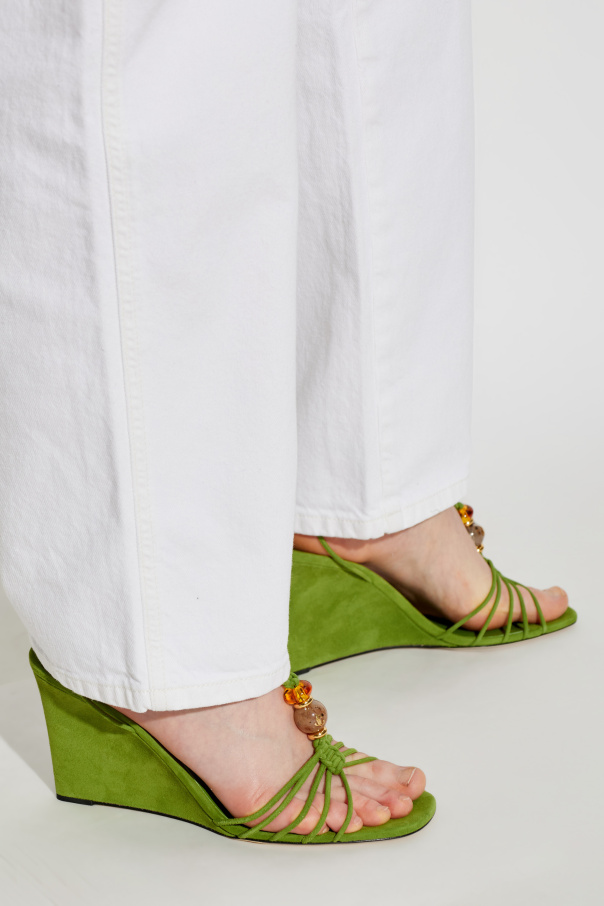 Suede wedge sandals "lova" od Jimmy Choo