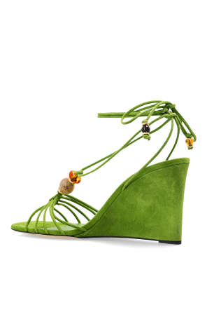 Jimmy Choo Suede wedge sandals "Lova"