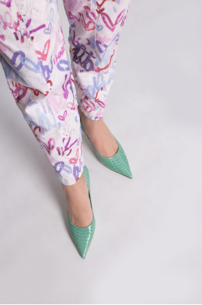 'love' leather stiletto pumps od Jimmy Choo