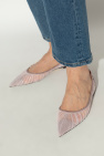 Jimmy Choo PINK Ballet Flats 'Love'