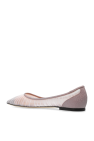 Jimmy Choo PINK Ballet Flats 'Love'