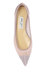 Jimmy Choo PINK Ballet Flats 'Love'