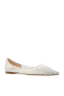 Jimmy Choo cream ‘Love’ Ballet Flats