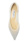 Jimmy Choo cream ‘Love’ Ballet Flats