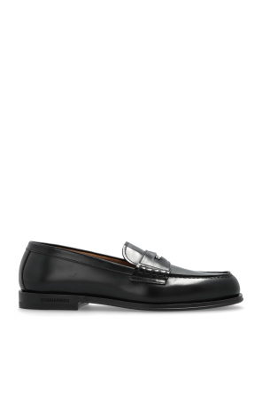Skórzane loafersy