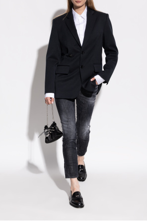 Dsquared2 Skórzane loafersy