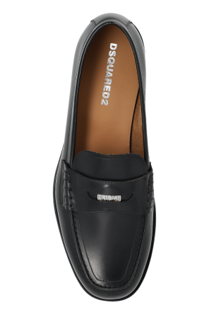 Dsquared2 Skórzane loafersy