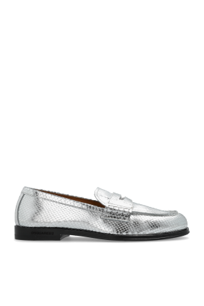 Leather loafers
