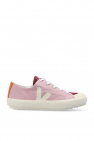 veja Rick White and Yellow Campo Sneakers