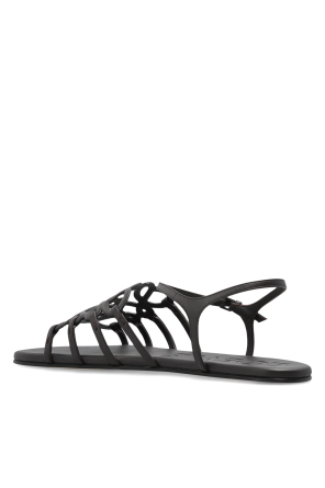 Loewe "Petal Anagram" sandals