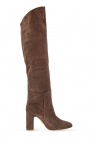 Stuart Weitzman BROWN ‘Lucinda’ suede boots