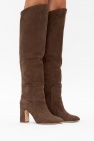 Stuart Weitzman BROWN ‘Lucinda’ suede boots