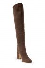 Stuart Weitzman BROWN ‘Lucinda’ suede boots