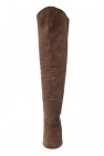 Stuart Weitzman BROWN ‘Lucinda’ suede boots