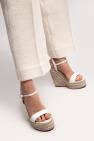 Sophia Webster WHITE ‘Lucita’ wedge sandals