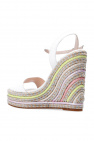 Sophia Webster WHITE ‘Lucita’ wedge sandals
