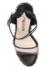 Sophia Webster BLACK ‘Lucita’ wedge sandals