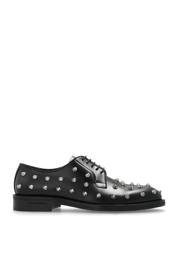 Leather boots with studs, zdjęcie 1 Leather boots with studs od Dsquared2