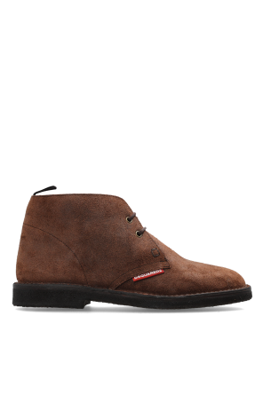 Suede ankle boots