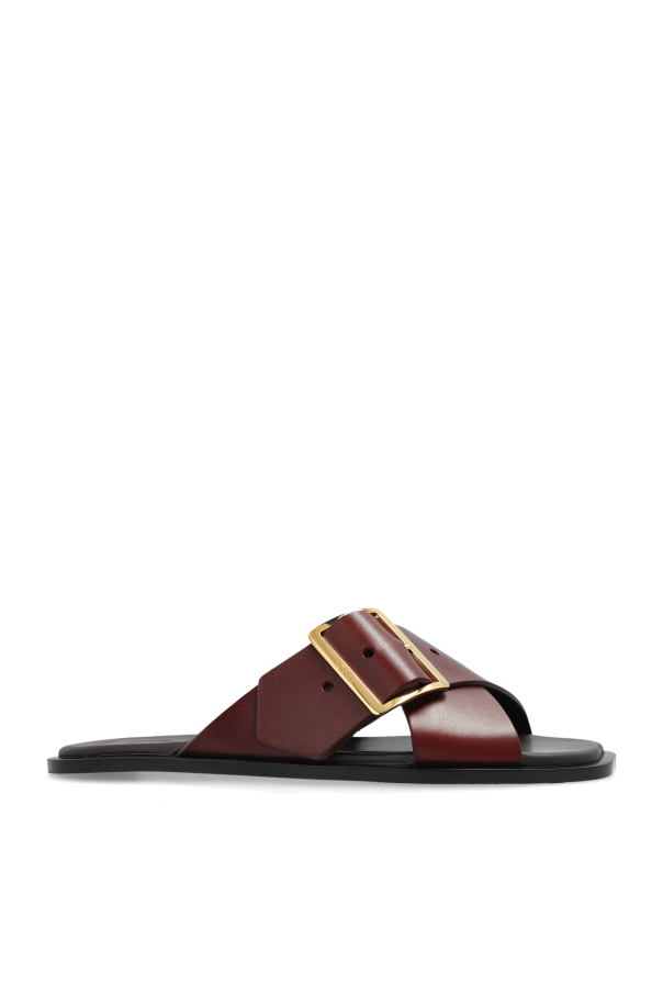 Loewe Leather slides