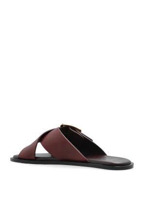 Loewe Leather slides