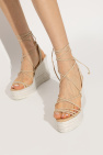 Manebí beige Wedge sandals